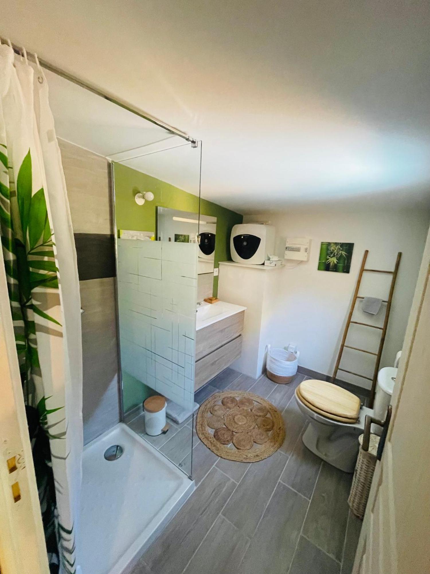 Suite Bambou Bien-Etre A Bali - Le Soleil Des Cevennes 圣让杜加尔 外观 照片