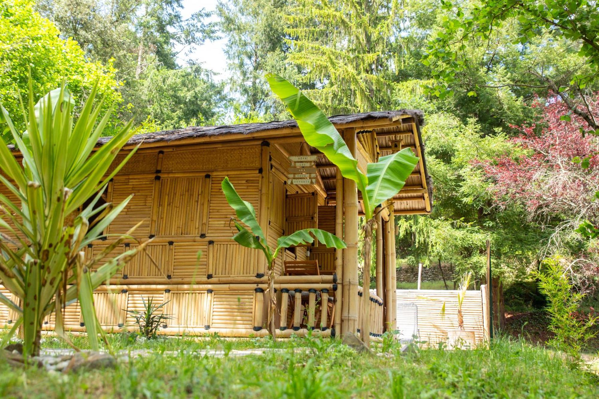 Suite Bambou Bien-Etre A Bali - Le Soleil Des Cevennes 圣让杜加尔 外观 照片